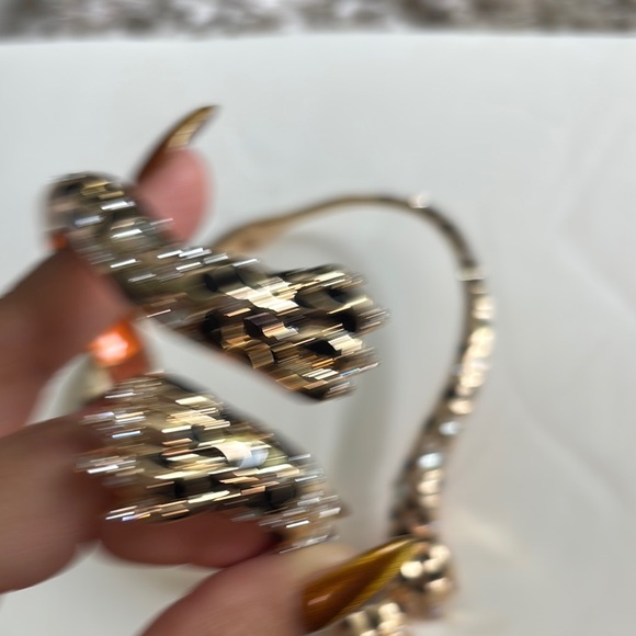 Gold and Black Leopard Jewelry Set - Picture 6 of 11